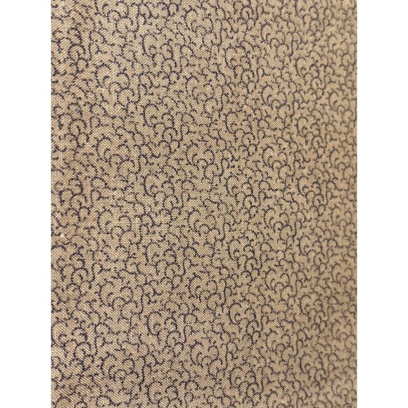 Jinny Beyer RJR Fashion Fabrics Cotton Fat Quarter 18x22" Brown & Black Pattern - Picture 1 of 6